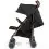 Ickle Bubba Discovery Rose Gold Chassis Pushchair-Black