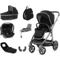BabyStyle Oyster 3 City Grey Finish 7 Piece Luxury Travel System - Astral