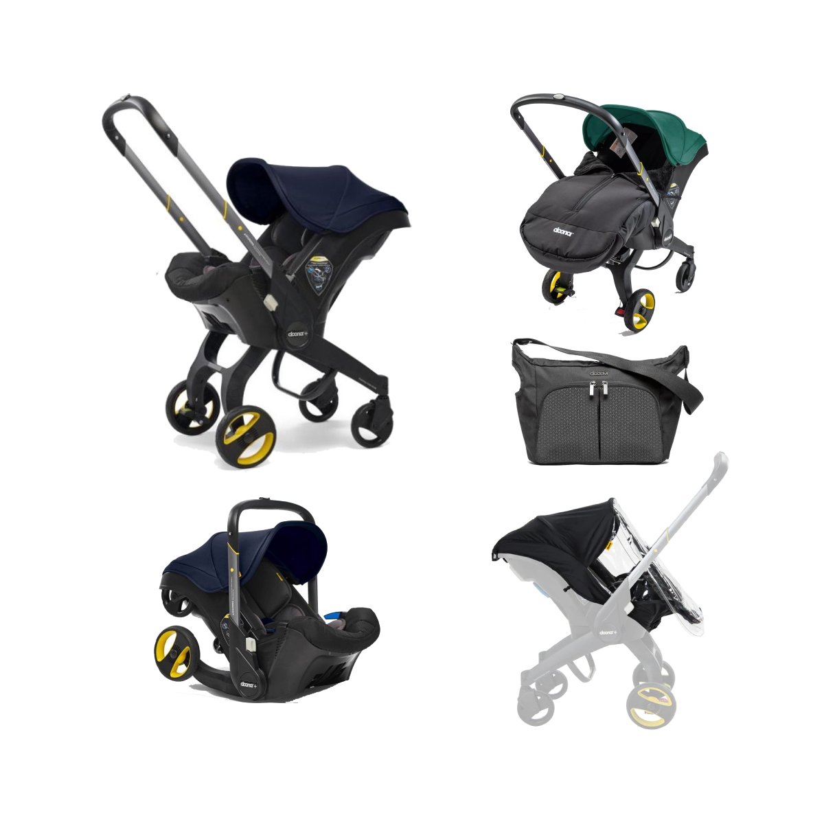 Doona™ Infant Car Seat Stroller Premium Bundle
