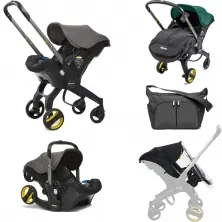 Doona™ Infant Car Seat Stroller Premium Bundle-Urban Grey