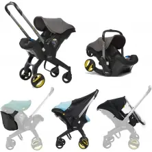 Doona™ Infant Car Seat Stroller Bundle - Urban Grey