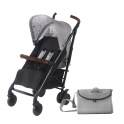 My Babiie MB52 Dreamiie by Samantha Faiers Stroller-Safari (with Seat Liner, Changing Bag, and Leatherette) (MB52SFSF)