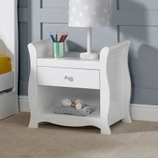 Ickle Bubba Snowdon Bedside Cabinet-White