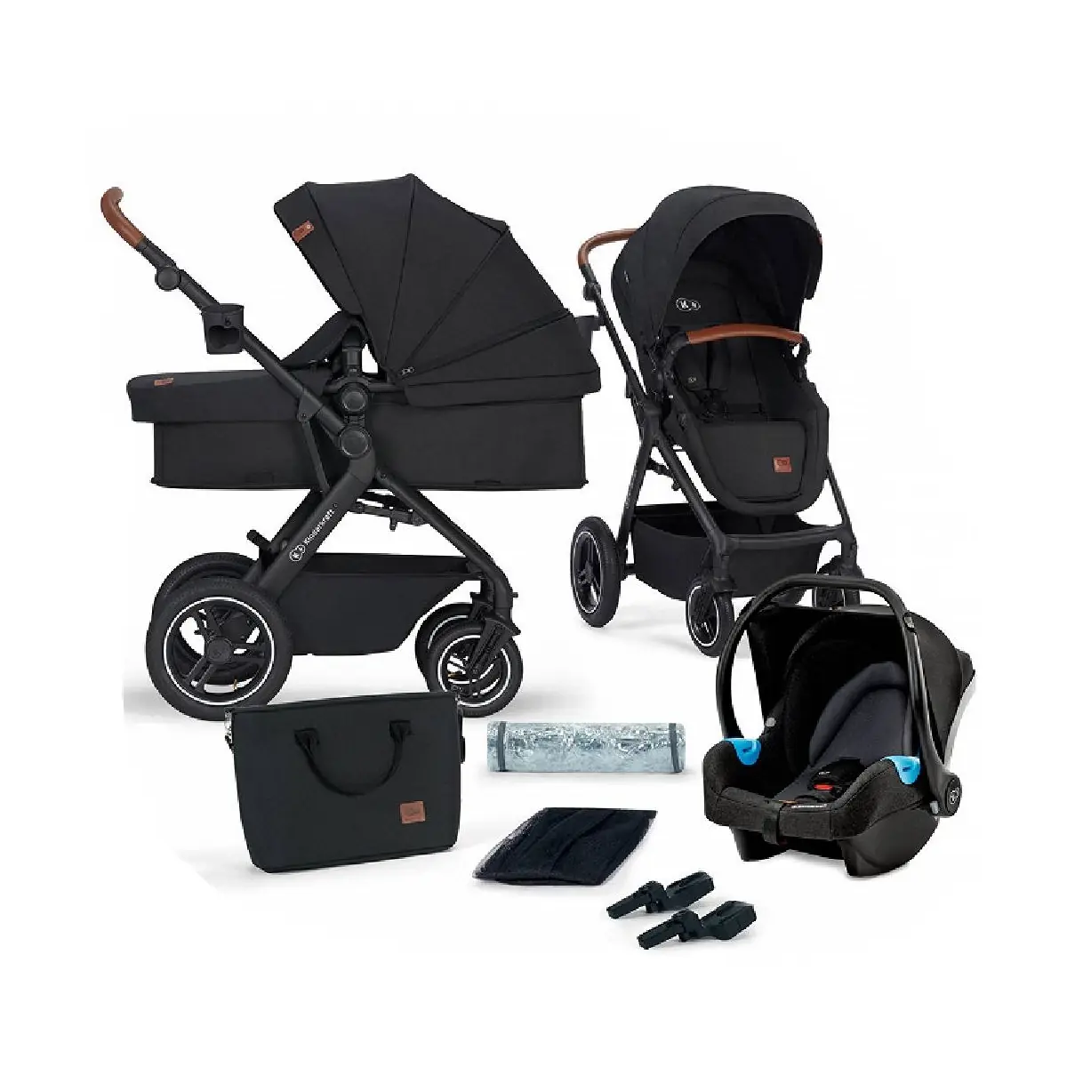 Kinderkraft B-Tour 3in1 With Mink Car Seat Travel System