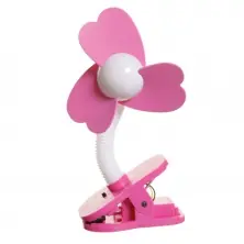 Dreambaby Stroller Clip On Fan-Pink