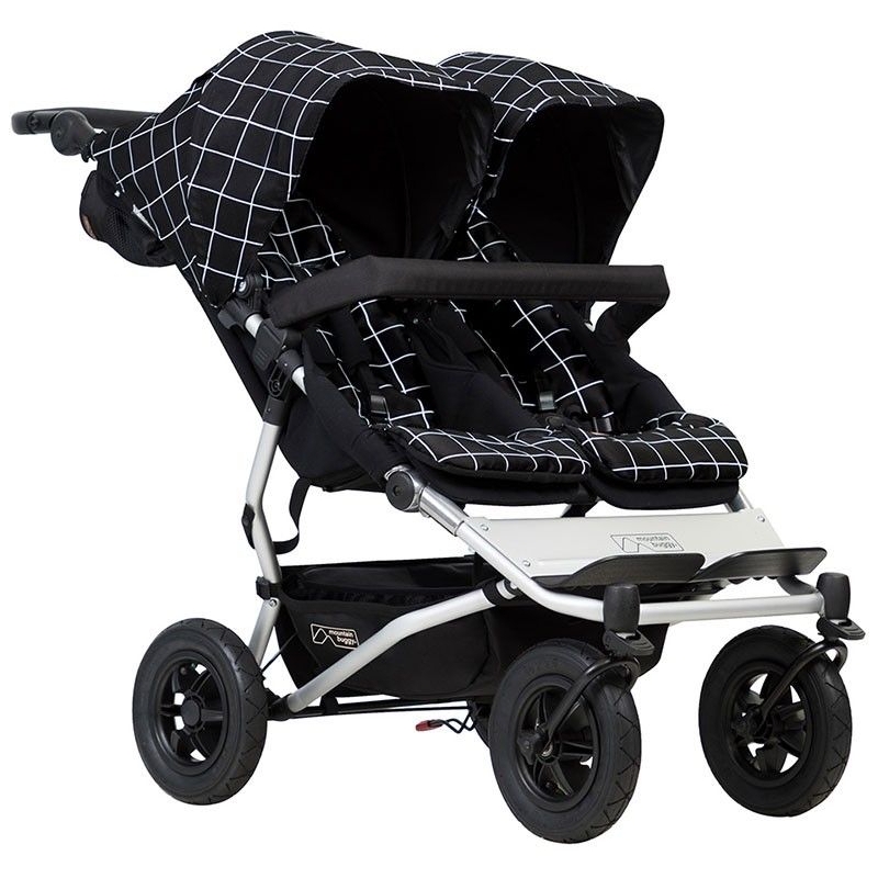 Mountain Buggy Duet V3 Twin Stroller-Grid (2022)