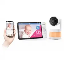 Vtech RM7767 7Inch Smart Wi-Fi HD Baby Monitor (2022)