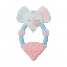 Cheeky Chompers Darcy the Elephant Textured Baby Teether