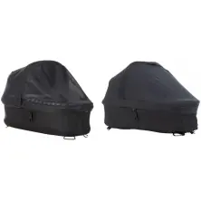 Mountain Buggy Duet Carrycot Plus Sun Cover Set-Black (2022)