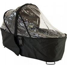Mountain Buggy Duet Carrycot Plus Single Storm Cover-Black (2022)