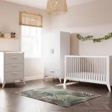 Snuz Fino 2 Piece Nursery Furniture Set-White