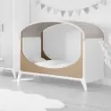 Snuz Fino Cot Bed Toddler Kit-White/Natural