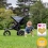 Out n About Nipper Single 360 V4 Stroller-Steel Grey With FREE Storage Basket And Free Tyre Pump