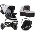 Mountain Buggy Swift V3.2 Cloud Z Travel System - Silver 