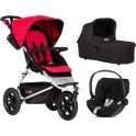 Mountain Buggy Urban Jungle Cloud Z Travel System-Berry (2022)