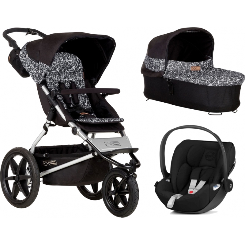 Mountain Buggy Terrain Cloud Z Travel System-Graphite (2022)