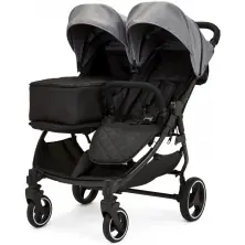 Ickle Bubba Venus Prime Double Stroller-Space Grey