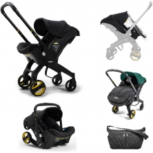 Doona™ Infant Car Seat Stroller Limited Edition Bundle-Midnight
