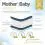 Mother & Baby Rose Gold Anti Allergy Sprung Cot Bed