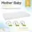 Mother & Baby Rose Gold Anti Allergy Sprung Cot Bed