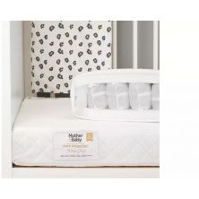 Mother & Baby White Gold Anti Allergy Pocket Spring Cot Mattress 120x60