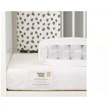 Mother & Baby White Gold Anti Allergy Pocket Spring Cot Bed Mattress 140 x 70
