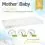 Mother & Baby Pure Gold Anti Allergy Coir Pocket Sprung Cot Mattress 120x60 