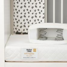Mother & Baby Rose Gold Anti Allergy Sprung Cot Mattress 120x60