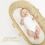 Mother & Baby First Gold Anti Allergy Foam Moses Basket- Large 75x 28 cm