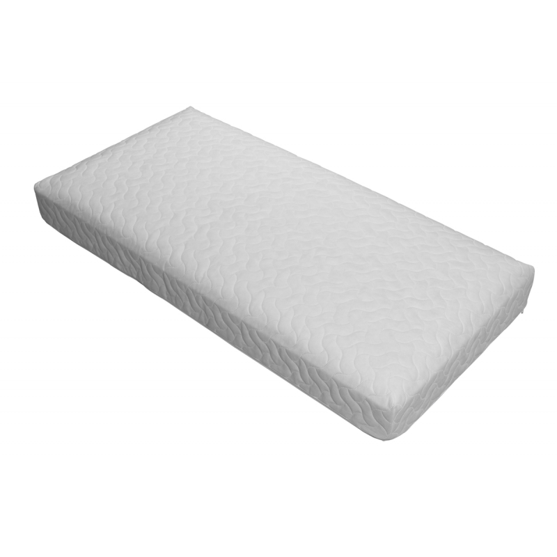 Ventalux Non Allergenic Spring Interior Cot Mattress-White (120x60)