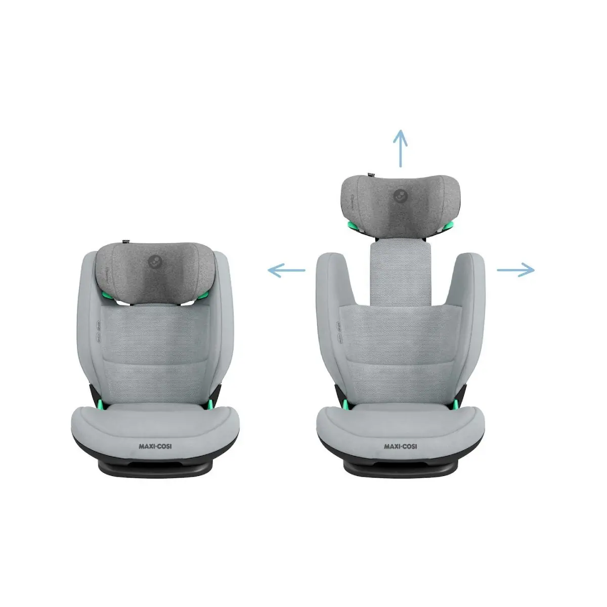Maxi Cosi RodiFix PRO i-Size Group 2/3 Car Seat-Authentic Grey