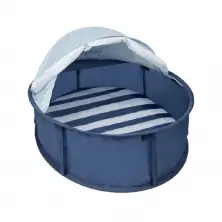 Babymoov Babyni Pop-Up UV Tent Playpen UPF 50+ - Blue Stripe