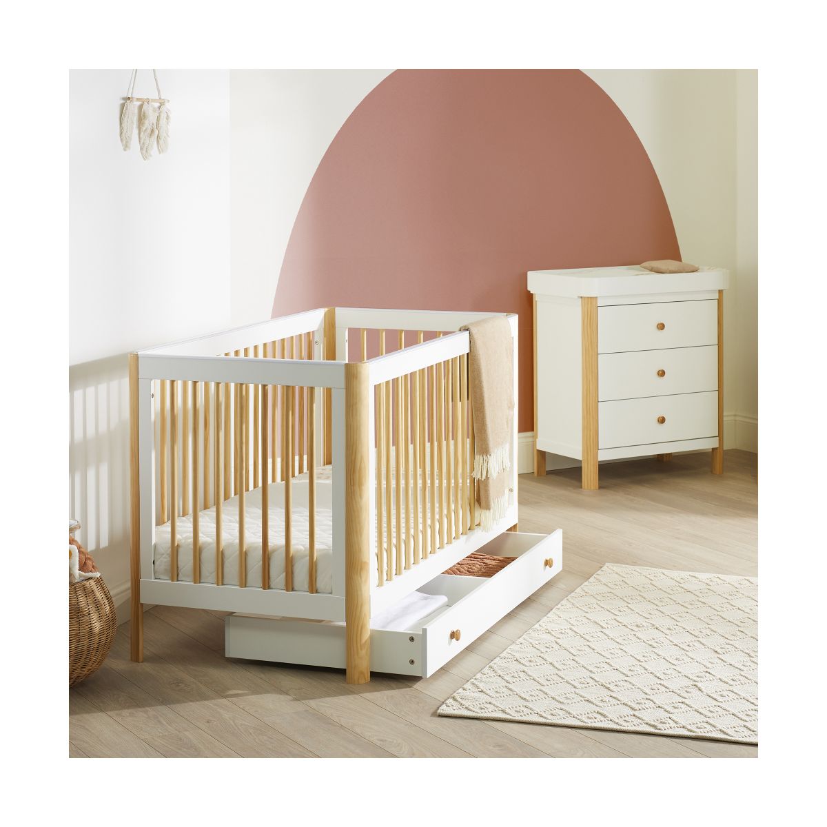 Ickle Bubba Tenby 2 Piece Roomset with Under Drawer