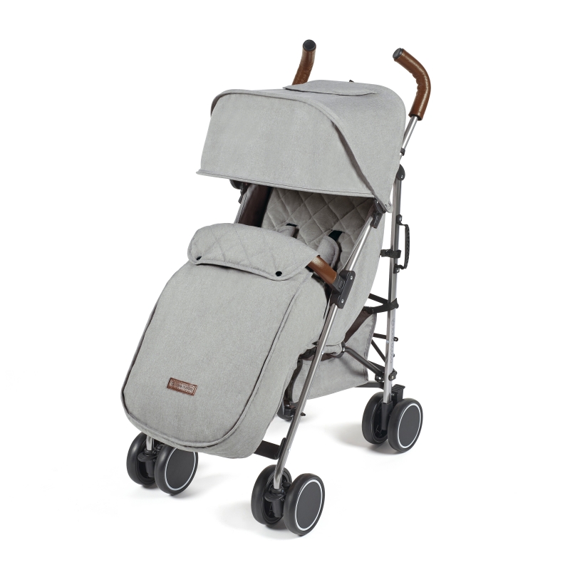 Ickle Bubba Discovery MAX Silver Chassis Pushchair-Grey