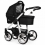 Venicci Soft White Chassis 2in1 Pushchair-Black 