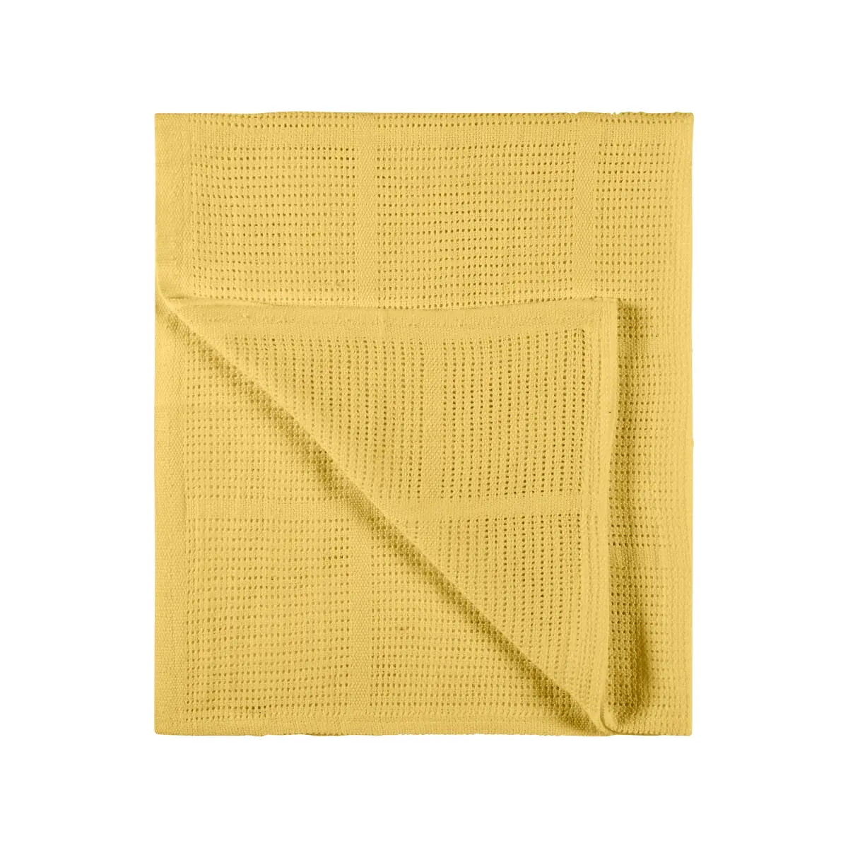 Image of Ickle Bubba Rustic Safari 100% Cotton Reversible Blanket-Ochre