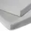 Clair De Lune Pack of 2 Micro-Fresh Fitted Cot Sheets-White
