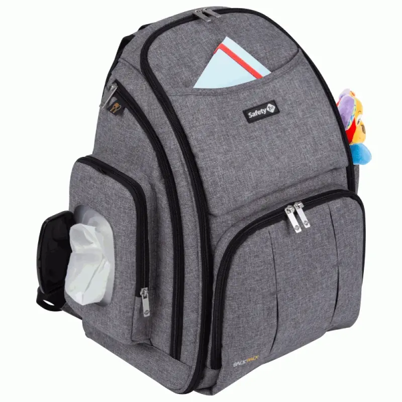 Safety 1st Backpack Changer Bag-Black Chic