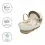 Kindervalley Tiny Ted Moses Basket-Cream