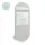 Kindervally Wicker Half-Quilted Moses Basket Mattress-White