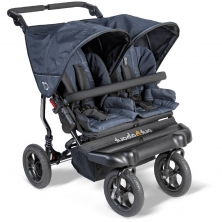 Out 'n' About GT Double Stroller-Royal Navy