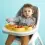 Koo-di Tiny Tapas Silicone Feeding Placemat-Buttercup