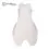 Purflo Swaddle To Sleep Bag 0.5 Tog 0-4m Lightweight-Minimal Grey (NEW)
