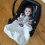 Purflo Baby Sleep Bag 0.5 Tog 3-9m-Scandi Spot (NEW)