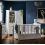 Obaby Stamford Classic Sleigh 3 Piece Furniture Roomset-White *