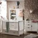 Obaby Stamford Mini Sleigh 3 Piece Furniture Roomset-White 