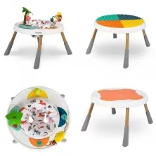 Red Kite Baby Go Round 3in1 Play Table - Orange/Meow