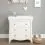 CuddleCo Clara 3 Drawer Dresser & Changer-White