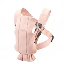 BABYBJÖRN Mini Baby 3D Jersey Carrier - Light Pink