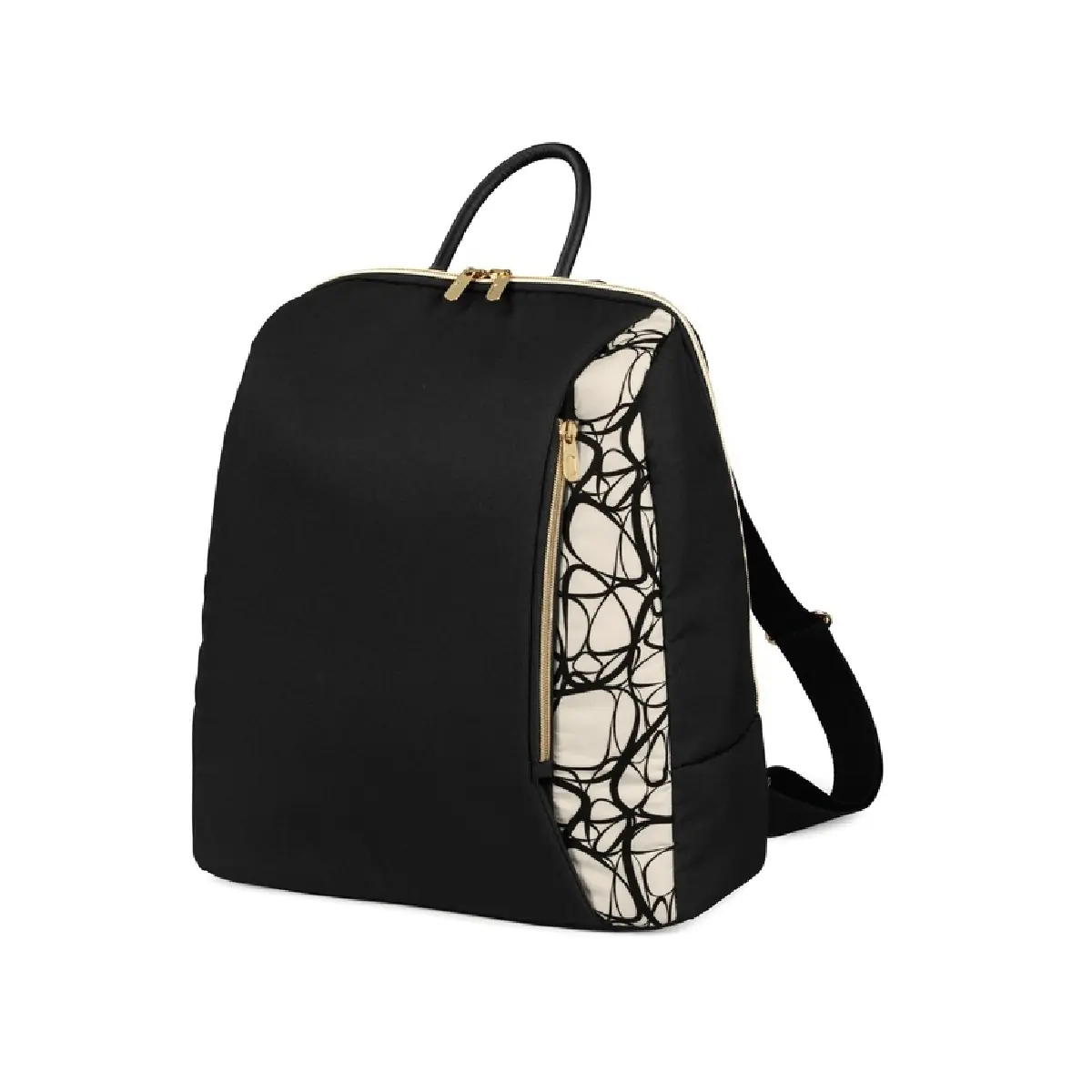 Image of Peg Perego Backpack Changing Bag-Graphic Gold